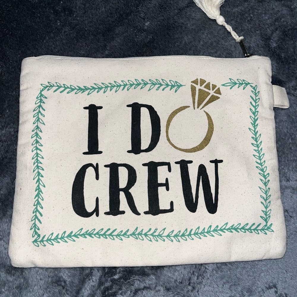 “I Do Crew” Clutch Bag